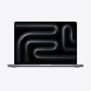 Apple アップル MacBook Pro 14インチ MTL73J/A (Liquid Retina XDR Apple M3 8コアCPU 10コアGPU 8GB 512GB SSD 日本語キーボード ) スペースグレイ 国内正規品の画像