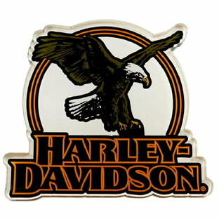 HARLEY-DAVIDSON 純正（ハーレーダビッドソン）イーグルアイ H-D スクリプト ハードアクリルマグネットの画像
