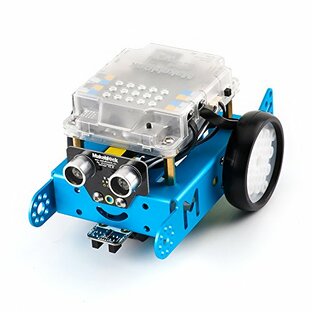 Makeblock プログラミングロボット mBot 日本語版 【日本正規代理店品】 99095 ブルーの画像