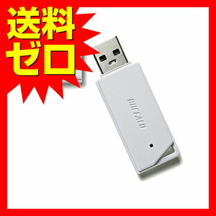 【 送料無料 】 バッファロー USB2.0 どっちもUSBメモリー 64GB ホワイト RUF2-KR64GA-WHの画像