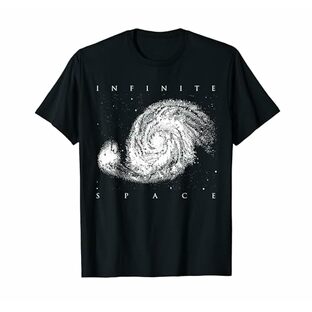 無限の宇宙 無限の宇宙らせん星雲 Infinite Space Universe Spiral Nebula Cosm Tシャツの画像