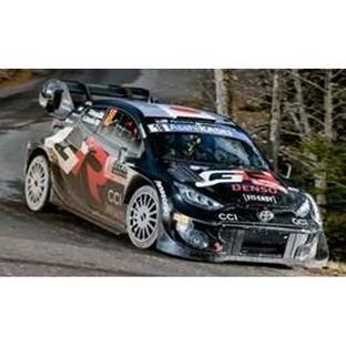 【6月予約】スパーク 1/43 トヨタ GRヤリス ラリー1 HYBRID No.18 2024 WRC ラリー・モンテカルロ 7位 勝田貴元/A.ジョンストン 完成品ミニカー S6853の画像