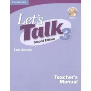 Let’s Talk 2nd Edition Level 3： Teacher’s Manual with CDの画像