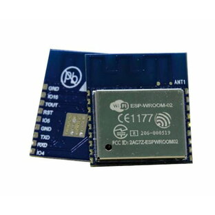 Espressif WiFi モジュール 802.11b/g/n準拠 1袋(2個入) ESP-WROOM-02の画像