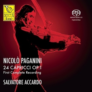 サルヴァトーレ・アッカルド/パガニーニ： 24のカプリース Op.1 (完全全曲版)＜初回限定生産盤＞[R2SACD032]の画像