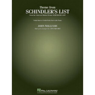 [楽譜] シンドラーのリストのテーマ(Vn2重奏+Pf or Vn+Va+Pf)【10,000円以上送料無料】(Theme from Schindler's List Violin Duet (or Violin/Viola Duet) with Piano)《輸入楽譜》の画像
