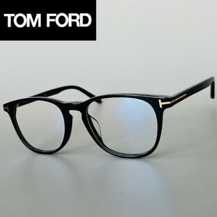 メガネ トムフォード TOM FORD ウェリントン ブラック ゴールド 【新品】 アジアンフィット 眼鏡 めがね 伊達メガネ 黒 黒縁 大きめ FT5625の画像