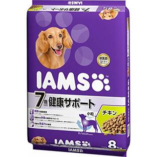 アイムス (IAMS) ドッグフード 7歳以上用 健康サポート 小粒 チキン シニア犬用 8キログラム (x 1)の画像
