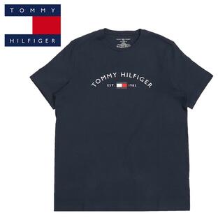 トミーヒルフィガー Tシャツ メンズ TOMMY HILFIGER 09T4327 半袖 ブランド フラッグロゴ トップス 春 夏 クルーネック ショートスリーブ SS おしゃれの画像