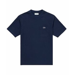[ラコステ] 公式 アウトラインクロックポケットTシャツ メンズ TH5581-99 ネイビーの画像