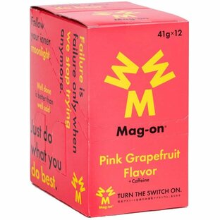 Mag-on(マグオン) エナジージェル ピンクグレープフルーツ味 12個入り TW210233の画像