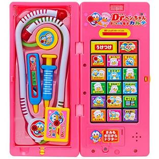 ツヤマ ペンちゃん おもちゃ ドクターぺんちゃん おしゃべり電子カルテ A099 ピンクの画像