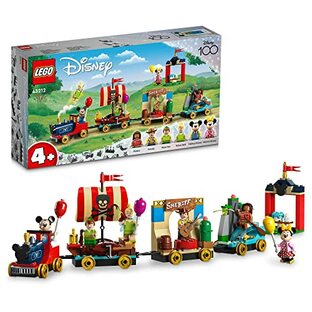 レゴ(LEGO) ディズニー100 ディズニーのハッピートレイン 43212 おもちゃ ブロック プレゼント 電車 でんしゃ 女の子 4歳 ~の画像