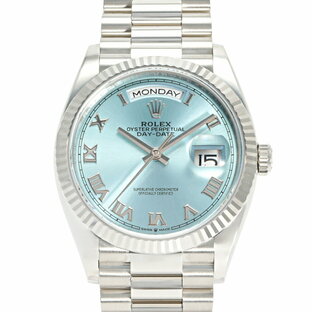 ロレックス ROLEX デイデイト 36 128236 アイスブルー/ローマ文字盤 新品 腕時計 メンズの画像