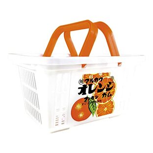 ティーズファクトリー お菓子シリーズ ミニキャラバスケット マルカワ フーセンガムオレンジ 約12×16.3×8.5cm OC-5542326FOの画像