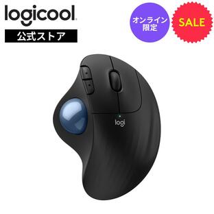 ワイヤレス トラックボール マウス ロジクール ERGO M575SP 静音 Bluetooth Logi Bolt windows mac iPad OS Chrome M575SPda 国内正規品 1年間無償保証の画像