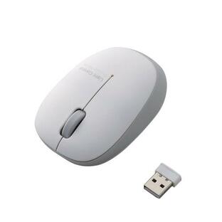 エレコム（ELECOM） ワイヤレスBlueLEDマウス M−BL20DBSV シルバー│オフィス用品 マウス・マウスパッド ハンズの画像
