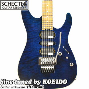 SCHECTER NV-3-24-AL-KO/RN BLU【光栄堂特注モデル】【送料無料】エレキギター シェクターの画像