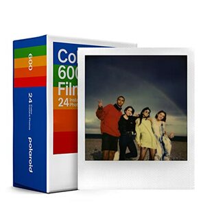 Polaroid(ポラロイド) インスタントフィルム Color Film for 600 - Triple Pack カラーフィルム 24枚入り フレームカラー白 (6273)の画像