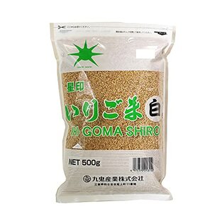 九鬼産業 星印 いりごま白 500g ×2袋の画像