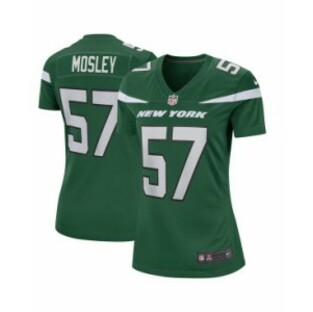 ナイキ レディース シャツ トップス Women's C.J. Mosley Gotham Green New York Jets Game Player Jersey Greenの画像