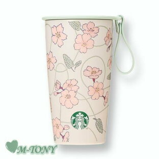 Starbucks スターバックス SAKURA 2024 ストラップ カップシェイプ ステンレスボトルさくら 桜 355ml(12oz) ☆ スタバ/タンブラー/スタバタンブラー/スタバマグ/マグカップ/クリスマス/バレンタイン/ハロウィン/springの画像