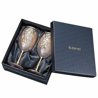 アデリア(ADERIA) ワイングラス ARABESQUE WINE PAIR SET 540ml 2個セット 日本製 化粧箱入 おしゃれ 赤用 红酒杯 白 シャンパンギフト 女性 母の日 食器 父の日 ペア 夫婦 男性 引越し祝い 結婚 挨拶回り 退職 誕生日 プレゼント 記念日 贈り物 S6105の画像