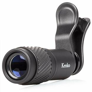 Kenko スマートフォン用交換レンズ REALPRO CLIP LENS テレ 7x クリップ式 望遠レンズ 単眼鏡兼用モデル 7倍 18口径 KRP-7tの画像