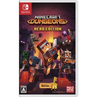 Minecraft Dungeons Hero Edition(マインクラフトダンジョンズ ヒーローエディション) -Switchの画像