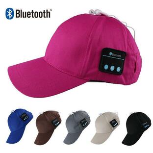 ブルートゥース帽子 キャップ ヘッドセット ミュージック野球帽 音楽再生 USB充電式 レディース メンズ ヒップホップ スポーツの画像