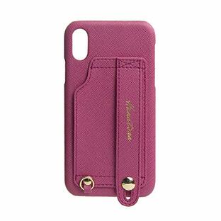 【HANATORA】 hanatora iPhone XR 対応 Handy PUレザー ハードケース ローズピンク H6-iPXR-RosePinkの画像