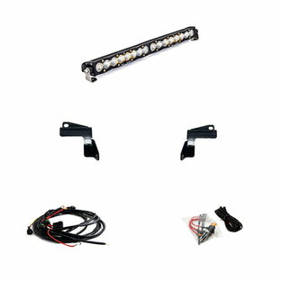 フロントバンパーマウント LED バーライト キット GMC シエラ 2500HD 3500HD 2020年以降現行 S8 20インチ ライトバー BajaDesigns バハデザイン 正規品の画像