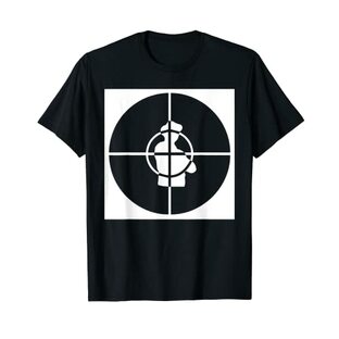 Public Enemy ビッグターゲットロゴ Tシャツの画像