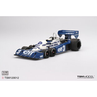 TSM True Scale Miniatures 1/12 ミニカー レジン プロポーションモデル 1977年モナコGP ティレル Tyrrell P34 #3 Ronnie Peterson 1977 Monaco Grand Prixの画像
