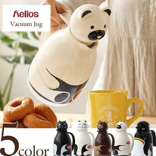 helios ヘリオス Vacuum Jug（魔法瓶 ポット キャット ベアー ペンギン）の画像