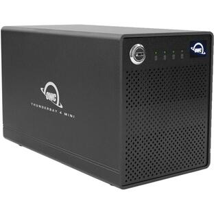 4ベイ外付けハードディスクケース OWC ThunderBay 4 mini（Thunderbolt 3）ケースモデル（Thunderbolt 3対応 ソフトウェアRAID対応）の画像