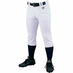 ゼット 少年野球 ユニフォーム メカパン ジュニアパンツ ホワイト BU2282Pの画像
