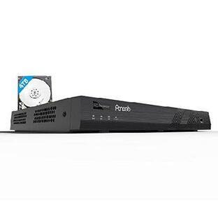 送料無料PANOOB 4K 16CH PoE NVR (3MP/4MP/5MP/6MP/8MP) PoE Network Video Recorder - Supports up to 16pcs 8MP/4K IP Cameras, 16-Channel Power Ove並行輸入の画像