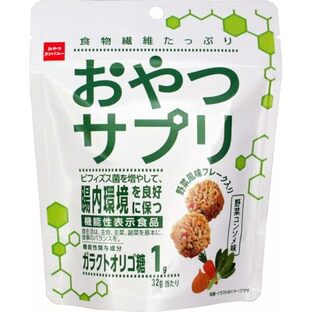 【公式】 ベビースター おやつカンパニー おやつサプリ 野菜コンソメ味 32g×12袋 乳酸菌 オリゴ糖 食物繊維 スナック菓子 チャック付の画像