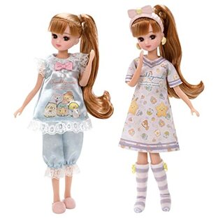 タカラトミー(TAKARA TOMY) リカちゃん ドレス すみっコぐらし パジャマパーティーセット 着せ替え おままごと おもちゃ 3歳以上の画像