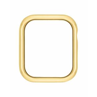 アンクライン 腕時計 アクセサリー レディース Women's Gold-Tone Alloy Bumper Compatible with Apple Watch 45mm Gold-Toneの画像