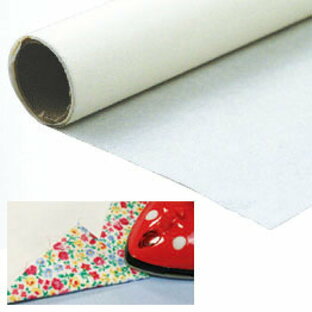 生地 生地の裏打ち材料 布用 ホットメルト紙 ( 裏打ち紙 ) 巾49cm×1.5m巻 特厚タイプ ( 0.2mm ) CTN-14 | つくる楽しみの画像