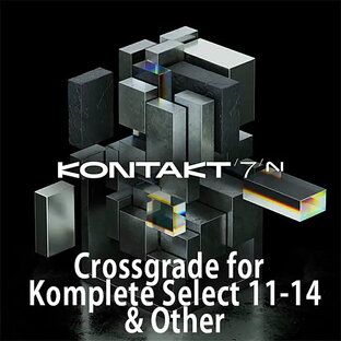 Native Instruments ネイティブインストゥルメンツ Kontakt 7 Crossgrade for Komplete Select 11-14 / Kontakt 2-7 DLの画像