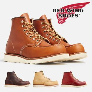 RED WING 国内正規品 ブーツ メンズ 6インチ クラシックモック 0875E 8138D 8833D 8875E レッドウィング 6" CLASSICの画像