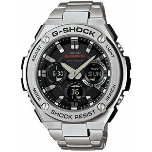 [カシオ] 腕時計 ジーショック【国内正規品】 G-STEEL 電波ソーラー GST-W110D-1AJF シルバーの画像