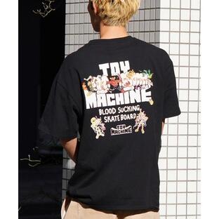 tシャツ Tシャツ メンズ 「ムラサキスポーツ限定」TOY MACHINE/トイマシーン 半袖Tシャツ バックプリント MTMSEST1の画像