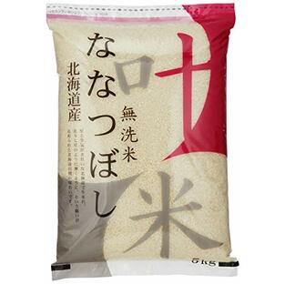 【精米】 【Amazon.co.jp限定】 叶米 5kg 無洗米 北海道産 ななつぼし (チャック機能付特別パッケージ) 令和5年産の画像