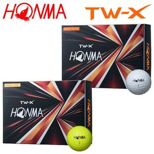 【期間限定】【送料無料】 ホンマ ゴルフ TW-X ゴルフボール 1ダース 12p HONMA TOURWORLD 2022モデル 【sbn】の画像