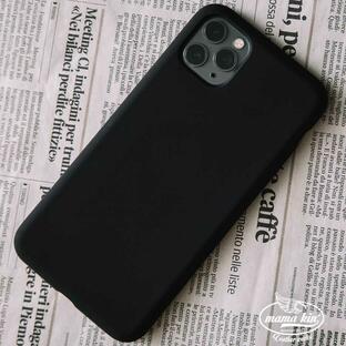 シリコンケース スマホカバー スマホケース アイフォン iPhoneケース スマホアクセサリー スマートフォン 携帯ケース 携帯カバー 黒 ブラックの画像