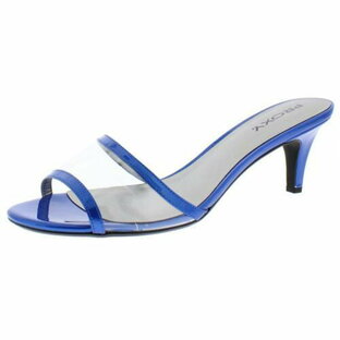 Proxy Womens Ciampino Patent Slip On Open Toe Heels Shoes レディースの画像